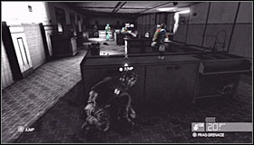 I would recommend choosing the left passageway - Walkthrough - Downtown District - Walkthrough - Tom Clancys Splinter Cell: Conviction - Game Guide and Walkthrough