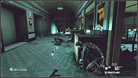 The last two mercenaries are stationed in the corridor leading to a nearby street - Walkthrough - Downtown District - Walkthrough - Tom Clancys Splinter Cell: Conviction - Game Guide and Walkthrough