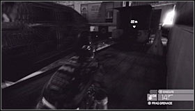 Carefully move towards a parked humvee #1 - Walkthrough - Downtown District - Walkthrough - Tom Clancys Splinter Cell: Conviction - Game Guide and Walkthrough