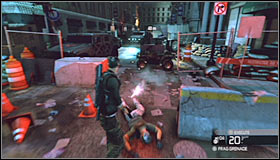 I would strongly recommend that you return to the equipment crate #1 after dealing with all the mercenaries - Walkthrough - Downtown District - Walkthrough - Tom Clancys Splinter Cell: Conviction - Game Guide and Walkthrough