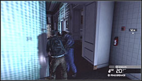 Throw several other grenades (or mines) to the next room, because new mercenaries will show up there #1 - Walkthrough - The White House - Walkthrough - Tom Clancys Splinter Cell: Conviction - Game Guide and Walkthrough