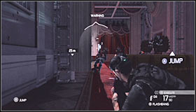 If you decide to remain here you'll have to use sonar goggles so that it'll be easier to locate hostiles through the mist #1 - Walkthrough - The White House - Walkthrough - Tom Clancys Splinter Cell: Conviction - Game Guide and Walkthrough