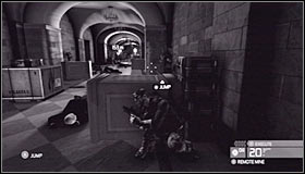 Walkthrough (continued): The good news is that a new checkpoint will be created here, so even if someone is following Fisher you'll be allowed to reload the last save - Walkthrough - The White House - Walkthrough - Tom Clancys Splinter Cell: Conviction - Game Guide and Walkthrough