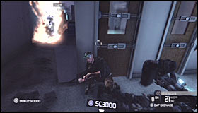 Choose a narrow passageway leading to the next area #1 - Walkthrough - The White House - Walkthrough - Tom Clancys Splinter Cell: Conviction - Game Guide and Walkthrough