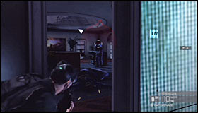 Your initial attack probably won't kill all Black Arrow mercenaries, so you'll have to be ready to deal with the remaining units - Walkthrough - The White House - Walkthrough - Tom Clancys Splinter Cell: Conviction - Game Guide and Walkthrough