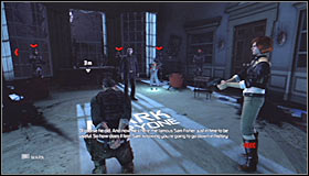 The only way to avoid certain death is to do what the game says and that is to mark five standard opponents seen in this room #1 #2 - Walkthrough - The White House - Walkthrough - Tom Clancys Splinter Cell: Conviction - Game Guide and Walkthrough