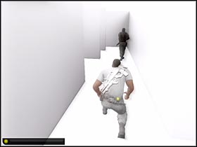 You will find yourself inside a small maze - Training missions (Test Course A i B) - Walkthrough - Tom Clancys Splinter Cell: Double Agent - Game Guide and Walkthrough