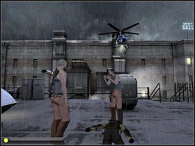 There's a dark alley ahead of you (#1) - Mission 2 [Kansas - Ellsworth Penitentiary] - Walkthrough - Tom Clancys Splinter Cell: Double Agent - Game Guide and Walkthrough