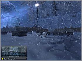 You will have to use a nearby console - Mission 4.2 [Sea of Okhotsk] - Walkthrough - Tom Clancys Splinter Cell: Double Agent - Game Guide and Walkthrough