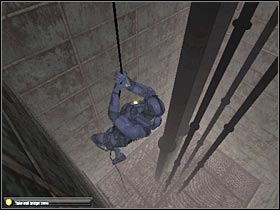 You will have to get closer to one of the working fans - Mission 4.2 [Sea of Okhotsk] - Walkthrough - Tom Clancys Splinter Cell: Double Agent - Game Guide and Walkthrough