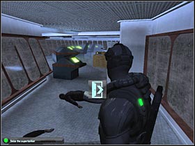 Make a few steps forward and turn left - Mission 4.2 [Sea of Okhotsk] - Walkthrough - Tom Clancys Splinter Cell: Double Agent - Game Guide and Walkthrough