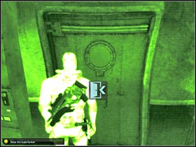 You should be able to reach a large container - Mission 4.2 [Sea of Okhotsk] - Walkthrough - Tom Clancys Splinter Cell: Double Agent - Game Guide and Walkthrough
