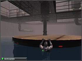 You will have to wait for a right moment to make a move - Mission 4.2 [Sea of Okhotsk] - Walkthrough - Tom Clancys Splinter Cell: Double Agent - Game Guide and Walkthrough