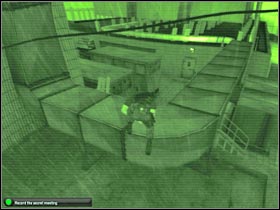 Climb down and use the wooden planks (#1) - Mission 5 [Shanghai - Hotel] - Walkthrough - Tom Clancys Splinter Cell: Double Agent - Game Guide and Walkthrough