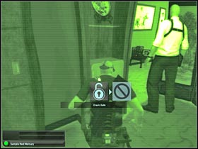 Once you've completed the mini-game, open the safe and collect a sample of Red Mercury (#1) - Mission 5 [Shanghai - Hotel] - Walkthrough - Tom Clancys Splinter Cell: Double Agent - Game Guide and Walkthrough
