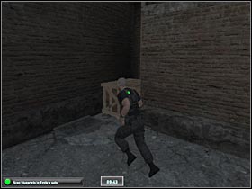 Once you're at the top, start moving towards the right edge of the screen - Mission 6 [NYC - JBA HQ - Part 2] - Walkthrough - Tom Clancys Splinter Cell: Double Agent - Game Guide and Walkthrough