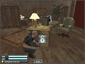Once you've solved the riddle, open the safe and perform a second action - Mission 6 [NYC - JBA HQ - Part 2] - Walkthrough - Tom Clancys Splinter Cell: Double Agent - Game Guide and Walkthrough