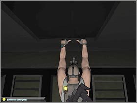 One of the guards will enter the elevator - Mission 7.2 [Cozumel - Cruise Ship] - Walkthrough - Tom Clancys Splinter Cell: Double Agent - Game Guide and Walkthrough