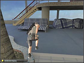 Once you've reached the stairs, keep moving upwards (#1) - Mission 7.2 [Cozumel - Cruise Ship] - Walkthrough - Tom Clancys Splinter Cell: Double Agent - Game Guide and Walkthrough