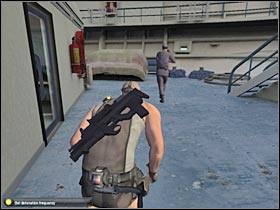 Once this problem has been resolved, move up closer to the entrance - Mission 7.2 [Cozumel - Cruise Ship] - Walkthrough - Tom Clancys Splinter Cell: Double Agent - Game Guide and Walkthrough