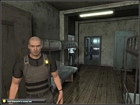 You will have to use the stairs and turn right - Mission 8 [NYC - JBA HQ - Part 3] - Walkthrough - Tom Clancys Splinter Cell: Double Agent - Game Guide and Walkthrough