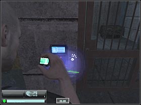 I would recommend that you go back to the bomb placement area (#1) - Mission 8 [NYC - JBA HQ - Part 3] - Walkthrough - Tom Clancys Splinter Cell: Double Agent - Game Guide and Walkthrough