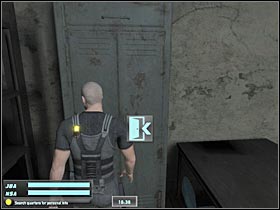 Exit the locker - Mission 8 [NYC - JBA HQ - Part 3] - Walkthrough - Tom Clancys Splinter Cell: Double Agent - Game Guide and Walkthrough