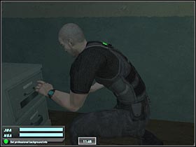 Now you will have to find a way to exit the room - Mission 8 [NYC - JBA HQ - Part 3] - Walkthrough - Tom Clancys Splinter Cell: Double Agent - Game Guide and Walkthrough