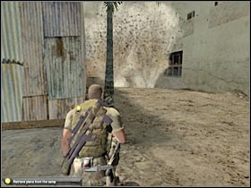 You're getting closer to a large camp - Mission 9.2 [Kinshasa] - Walkthrough - Tom Clancys Splinter Cell: Double Agent - Game Guide and Walkthrough