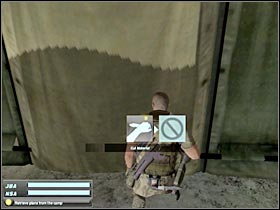 There's an enemy officer here - Mission 9.2 [Kinshasa] - Walkthrough - Tom Clancys Splinter Cell: Double Agent - Game Guide and Walkthrough