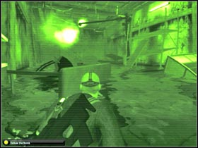 You should be able to return to the main area of the compound, however you're going to be standing closer to the exit - Mission 10.2 [NYC - JBA HQ - Part 4] - Walkthrough - Tom Clancys Splinter Cell: Double Agent - Game Guide and Walkthrough