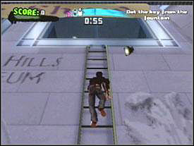 Talk to Murphy, he is near Xcess Baggage building - Beverly Hills #2 - Game Guide - Tony Hawks American Wasteland Game Guide
