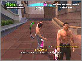 This time the leader is waiting in front of the parking - Beverly Hills #3 - Game Guide - Tony Hawks American Wasteland Game Guide