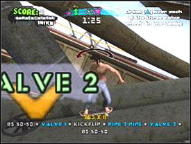 Help the worker who is standing on the landing place for helicopters - Oli rig - Game Guide - Tony Hawks American Wasteland Game Guide