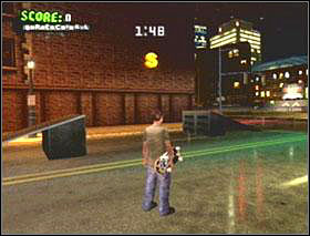 S-Front of start, jump from kicker to kicker - Minneapolis - Game Guide - Tony Hawks American Wasteland Game Guide