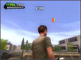 S-On the playground, above the volleyball field - Santa Cruz - Game Guide - Tony Hawks American Wasteland Game Guide