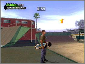 T-Near the doping on the mini ramp - Santa Cruz - Game Guide - Tony Hawks American Wasteland Game Guide