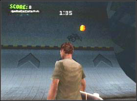 S-Second ramp next to entrance to mall - The Mall - Game Guide - Tony Hawks American Wasteland Game Guide