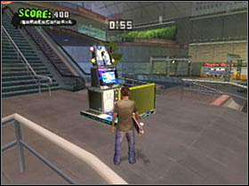 Near the big stairs in the airport - Kyoto - Game Guide - Tony Hawks American Wasteland Game Guide