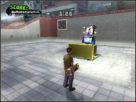 Next to the white ramp to the left from start - Kyoto - Game Guide - Tony Hawks American Wasteland Game Guide