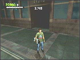 Enter through the door into big tower block - Ruins - Game Guide - Tony Hawks American Wasteland Game Guide
