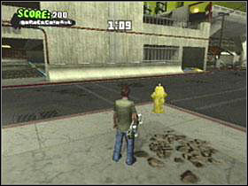Front of entrance of parking - Ruins - Game Guide - Tony Hawks American Wasteland Game Guide