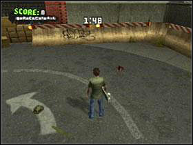 Corner of the red house - Ruins - Game Guide - Tony Hawks American Wasteland Game Guide