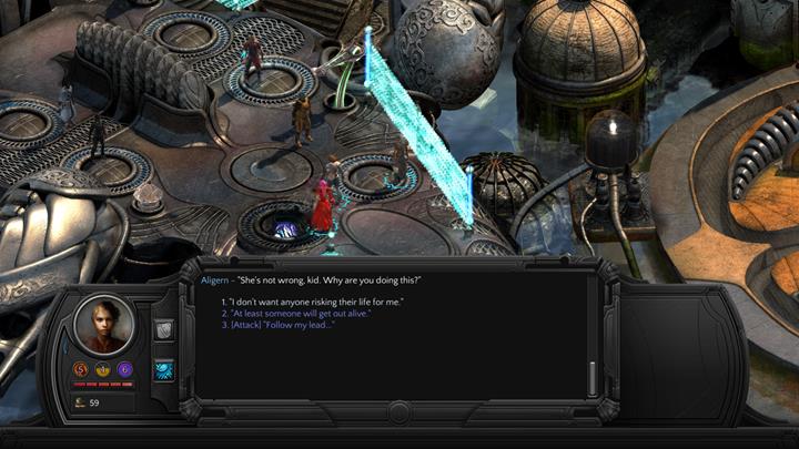 Be humble while talking-tell the truth and surrender willingly - Fallen To Earth - main quest walkthrough | Reef of the Fallen World - Sagus Cliffs: Reef of the Fallen World - Torment: Tides of Numenera Game Guide