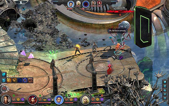 Defeating Nychthemeron isnt an easy task. - Beleazar and the Beast - side quest walkthrough | Circus Minor - Sagus Cliffs: Circus Minor - Torment: Tides of Numenera Game Guide