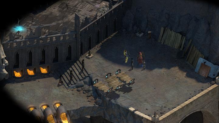 After you get to the Valley of Dead Heroes you must fight with a suspicious group - On the Builders Trail - main quest walkthrough | Caravanserai - Sagus Cliffs: Caravanserai - Torment: Tides of Numenera Game Guide