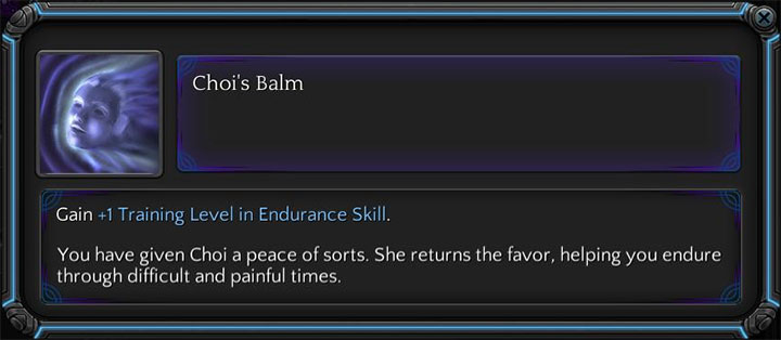 Choi can become a part of The Calm through Severed Child, one of the side quests began in Valley of Dead Heroes (M12 - Characters you can recruit in the Castoffs labyrinth | Adventurers Guide - Adventurers Guide - Torment: Tides of Numenera Game Guide