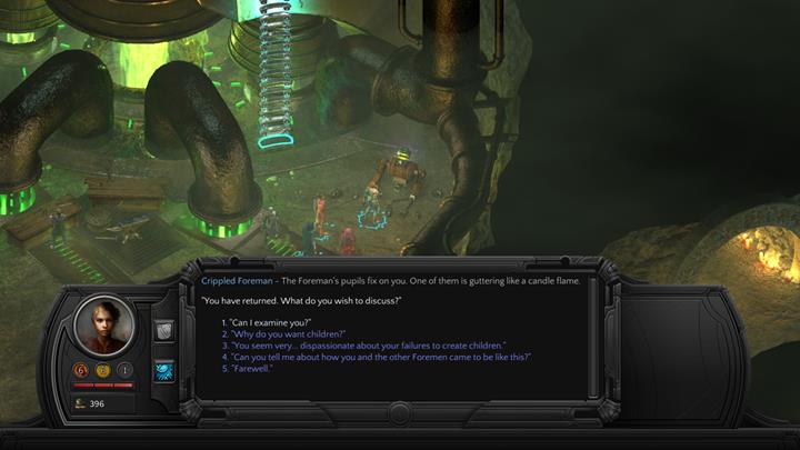 To unlock the quest, you have to talk to Crippled Foreman (M4 - Foremans Brood - side quest walkthrough | Underbelly - Sagus Cliffs: Underbelly - Torment: Tides of Numenera Game Guide