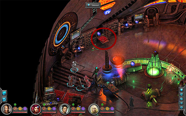 The pyramid is located in the northwestern part of the building and is marked in the above picture - Order of Truth Map - M8 - Sagus Cliffs: Government Square - Torment: Tides of Numenera Game Guide