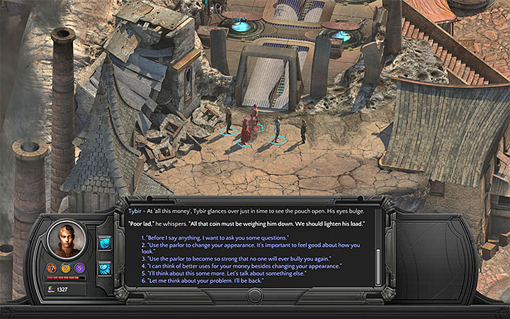 Give Piquo any advice. - Wayward Son - side quest walkthrough | Cliffs Edge - Sagus Cliffs: Cliffs Edge - Torment: Tides of Numenera Game Guide